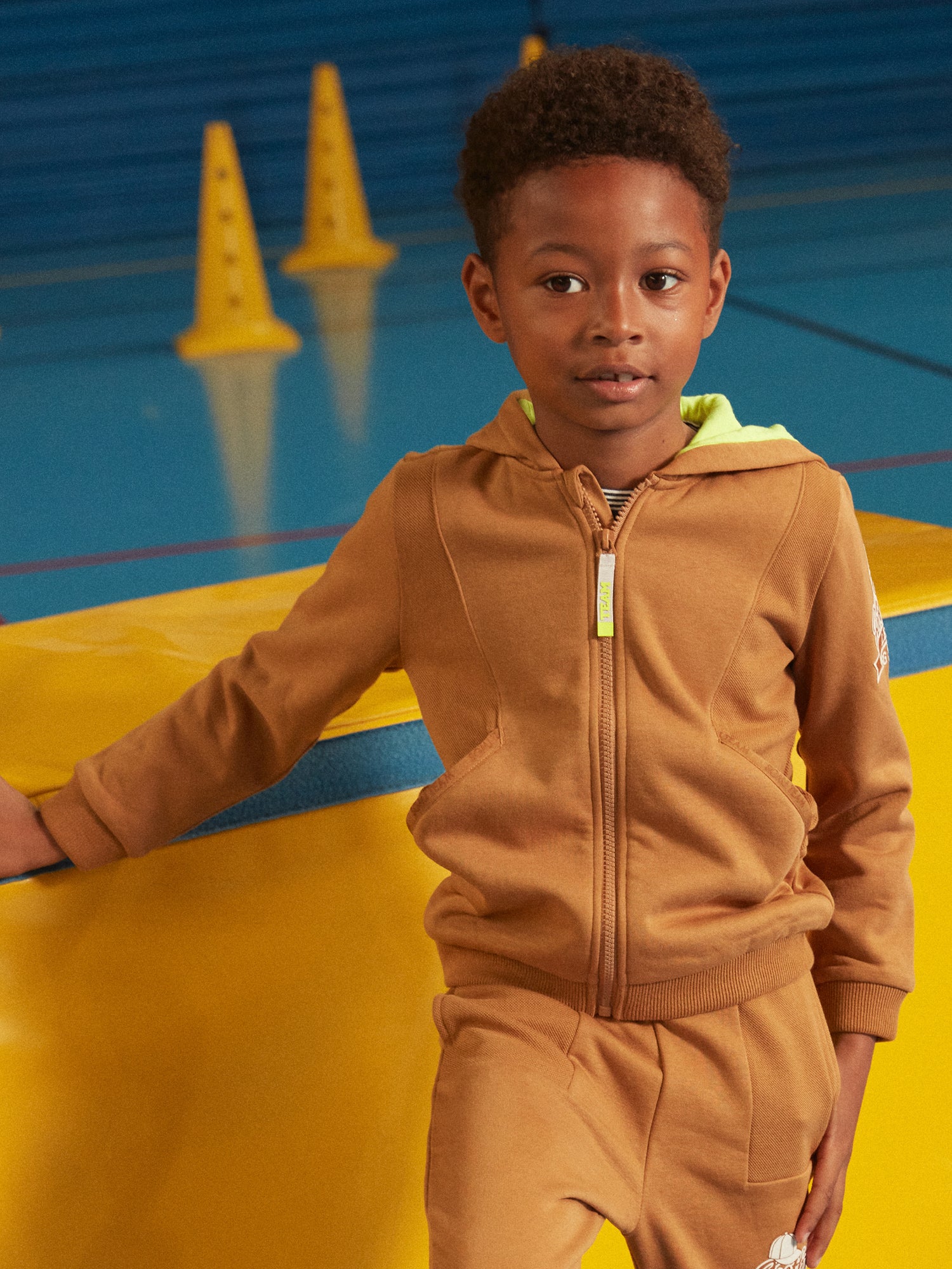 Haut de Jogging Marron