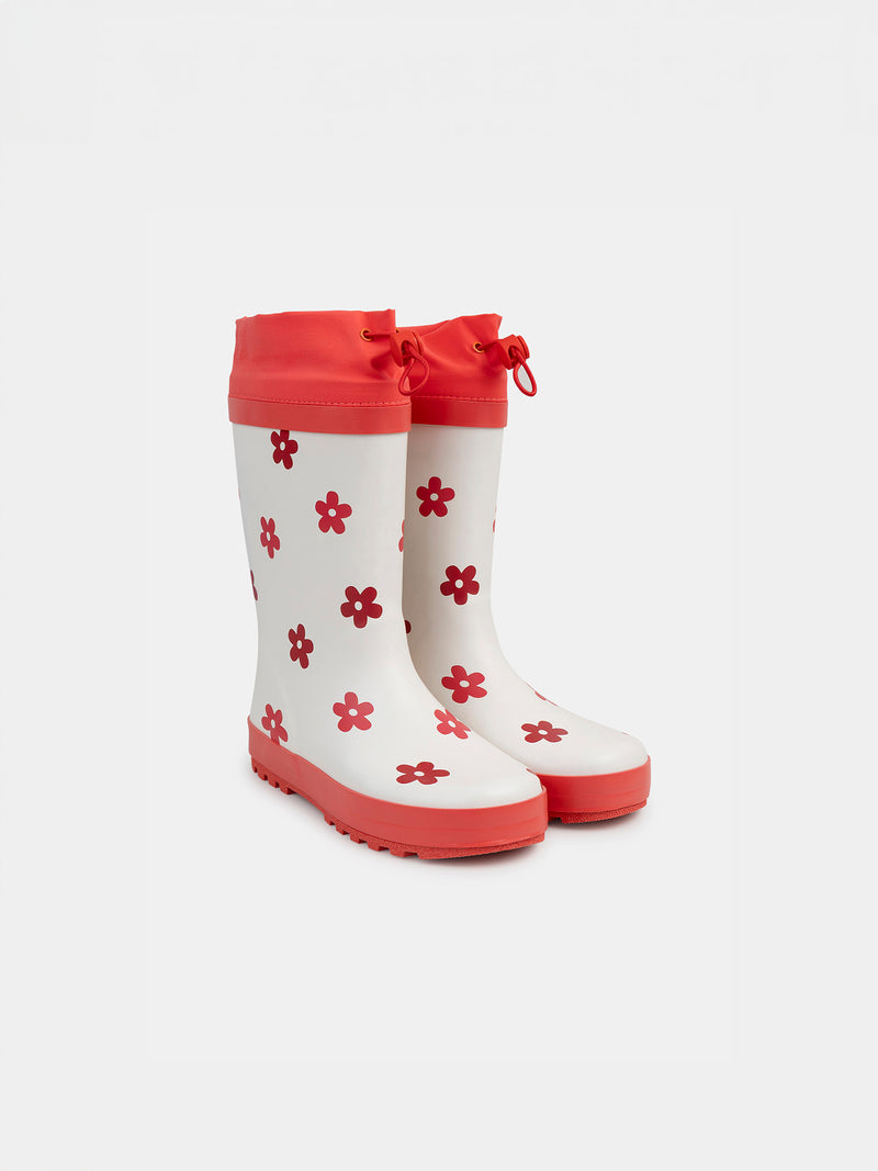 Bottes de pluie Ecrue