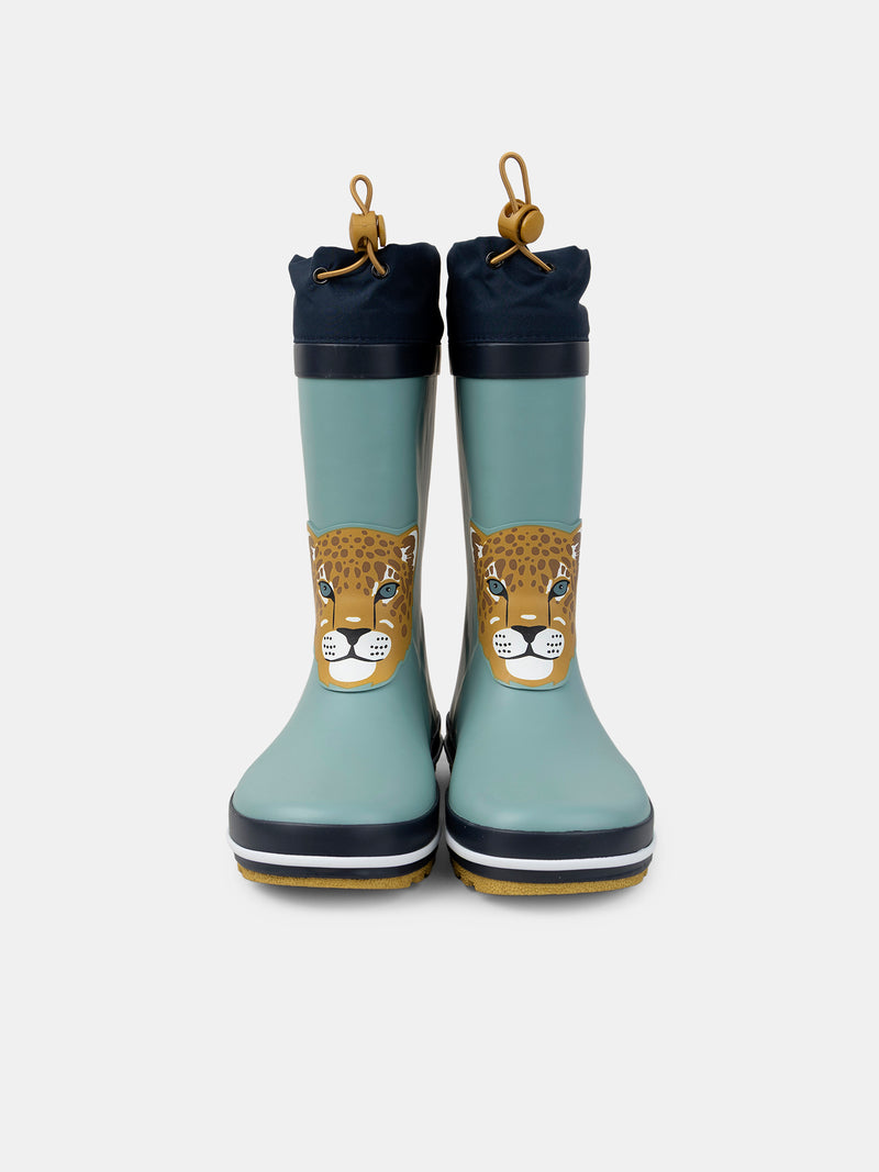 Bottes de pluie Bleue Garçon