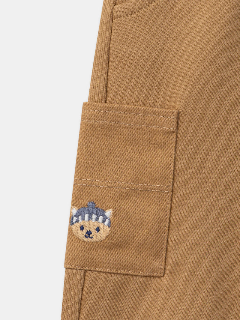 Pantalon marron Bébé Garçon