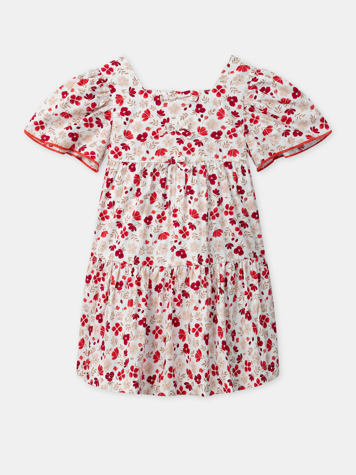 Robe D'été Imprimée H&M Fille - Taille 6 - Blanche Multicolore - Occasion Très Bon état