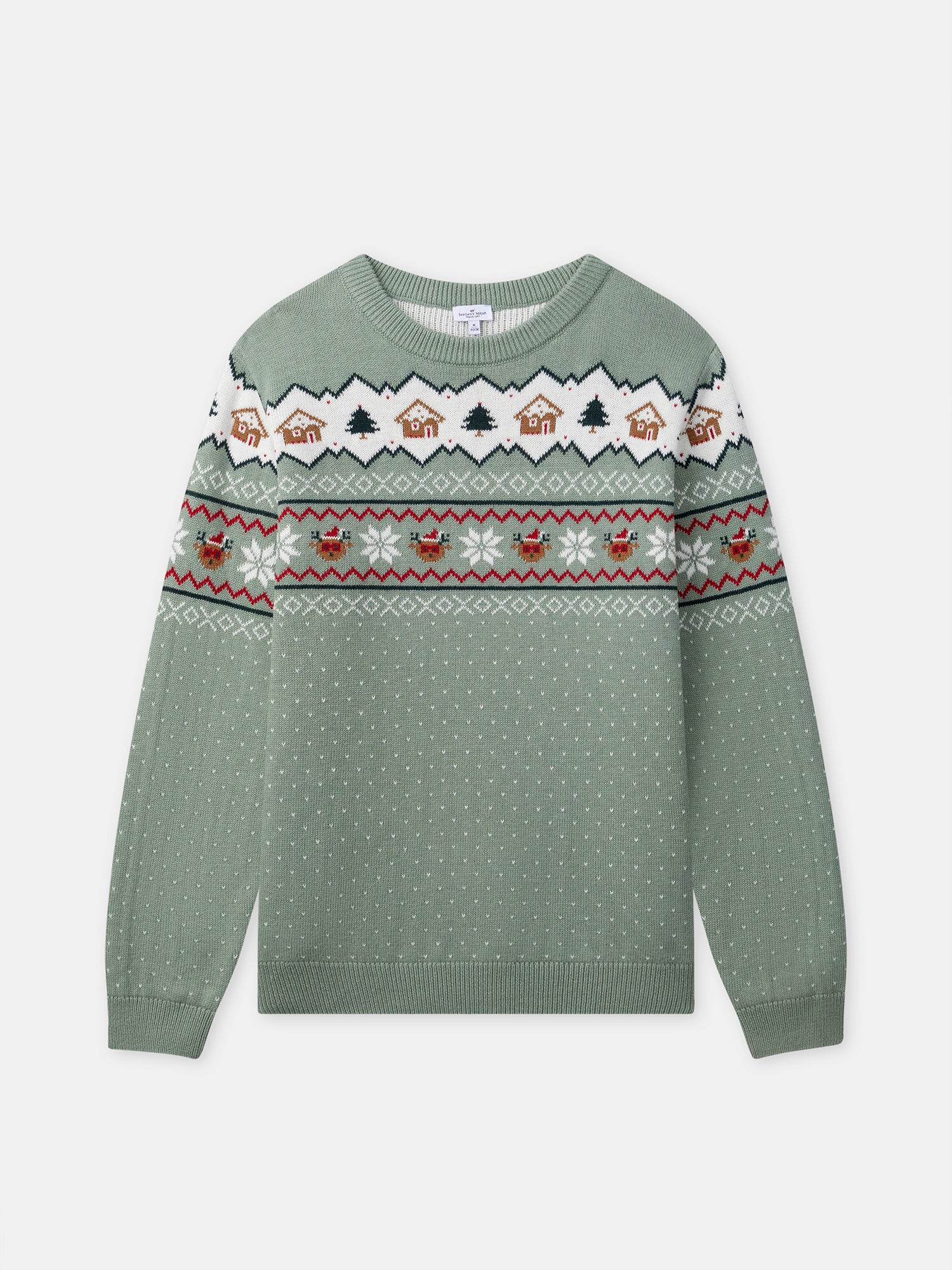 Sweat Homme White Sierra Vert - Taille L - Polaire épaisse Avec Poches