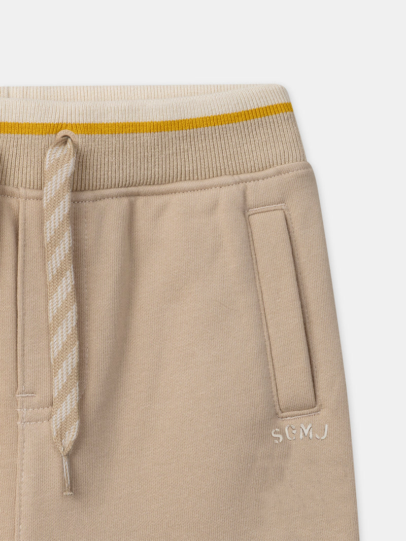 Jogging beige Garçon