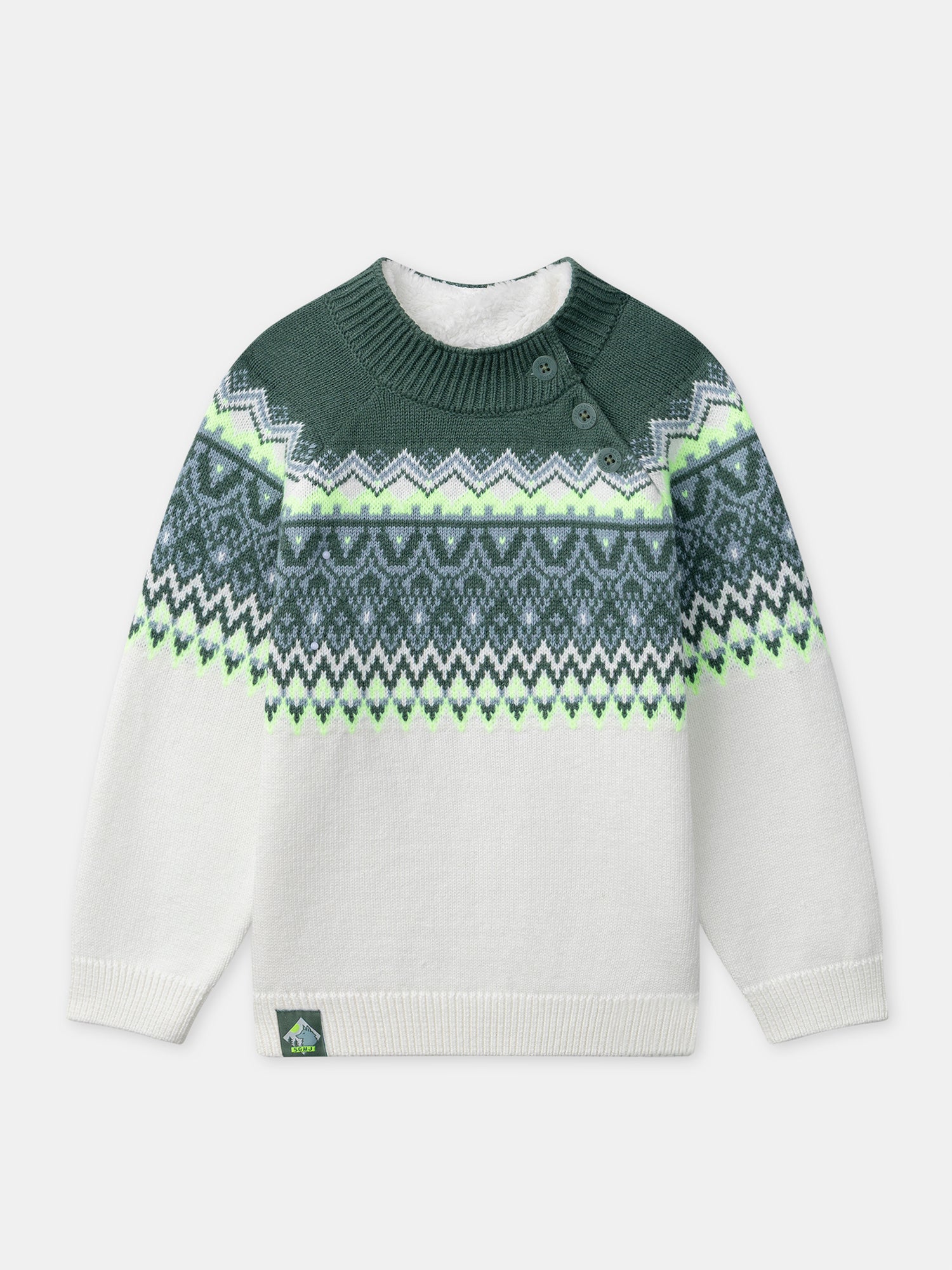 Pull oversize vert à col ras-du-cou - Vert - Sweatshirts Pull oversize vert à col ras-du-cou - Vert - Sweatshirts