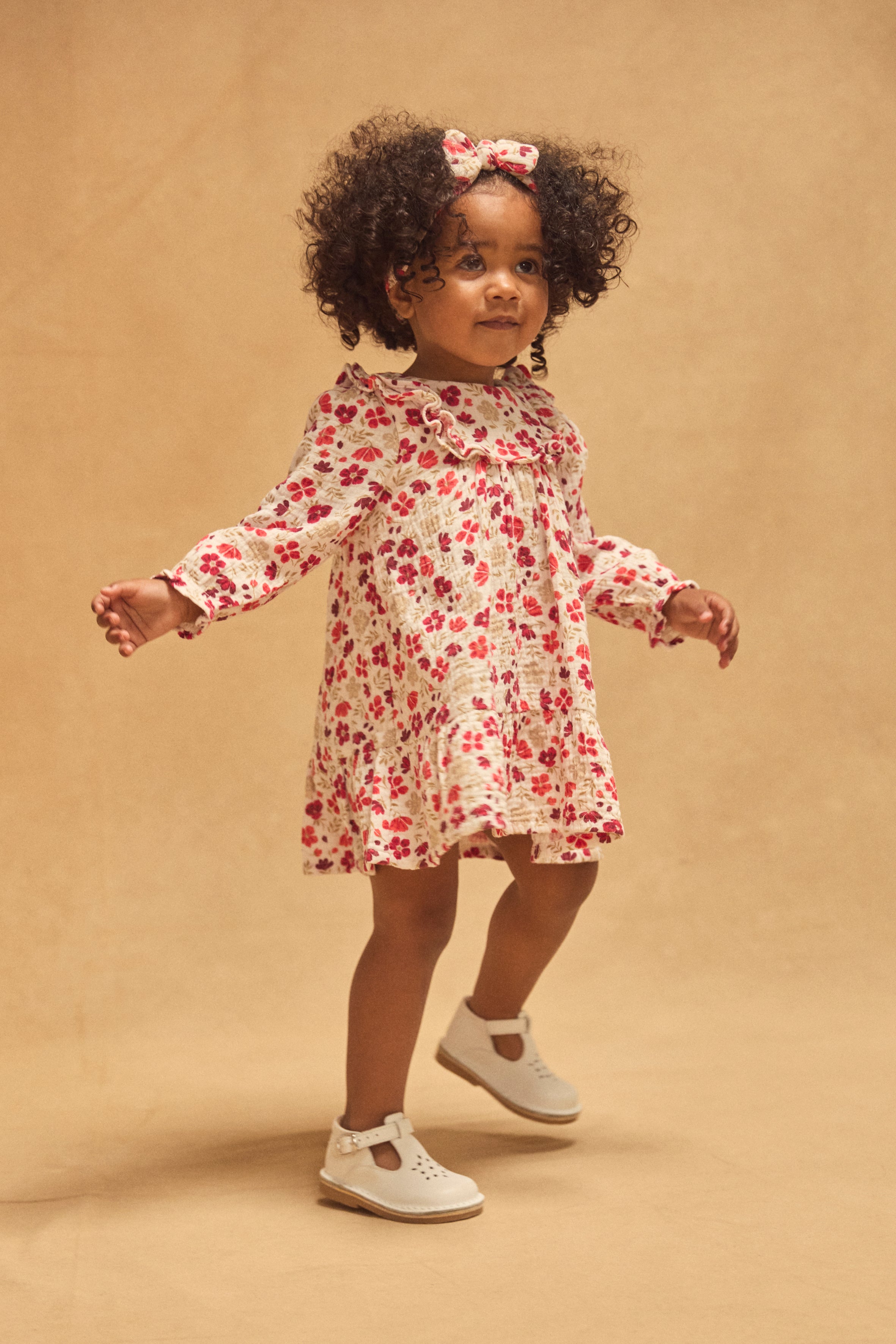 Bandeau cheveux imprimé fleuri Bébé Fille