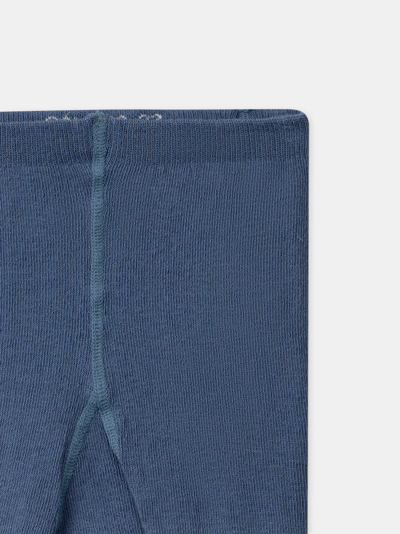 Collant bleu Bébé Fille