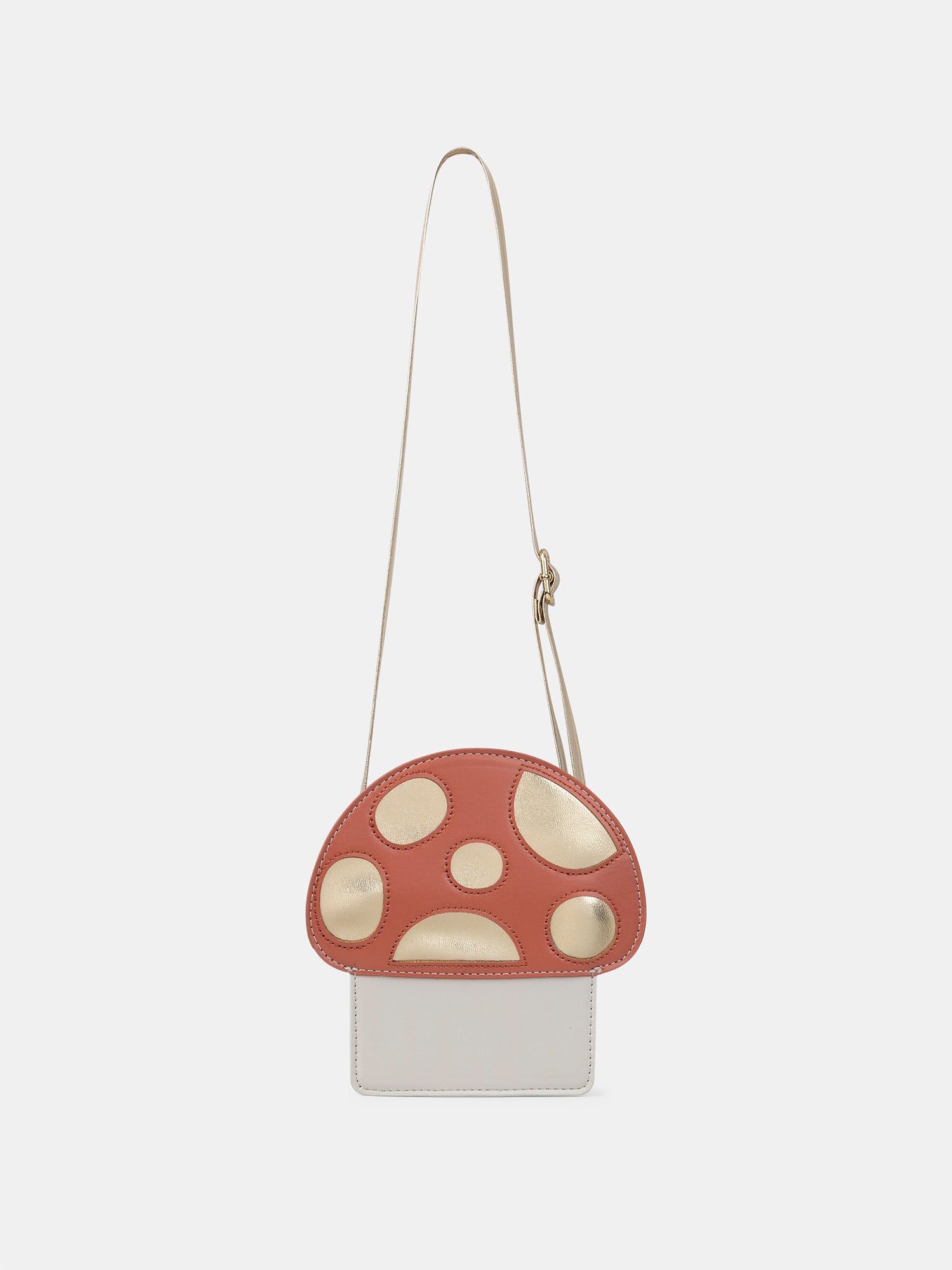 Sac champignon tricolore à bandoulière Fille