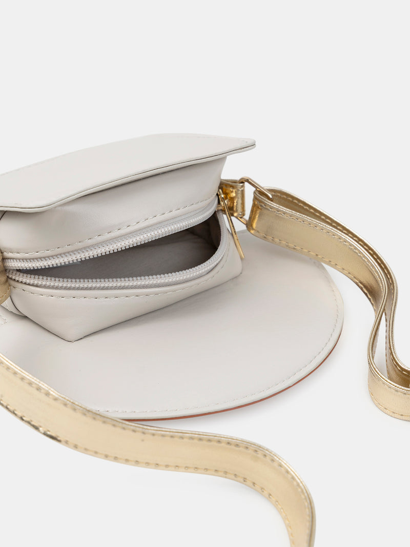 Sac champignon tricolore à bandoulière Fille