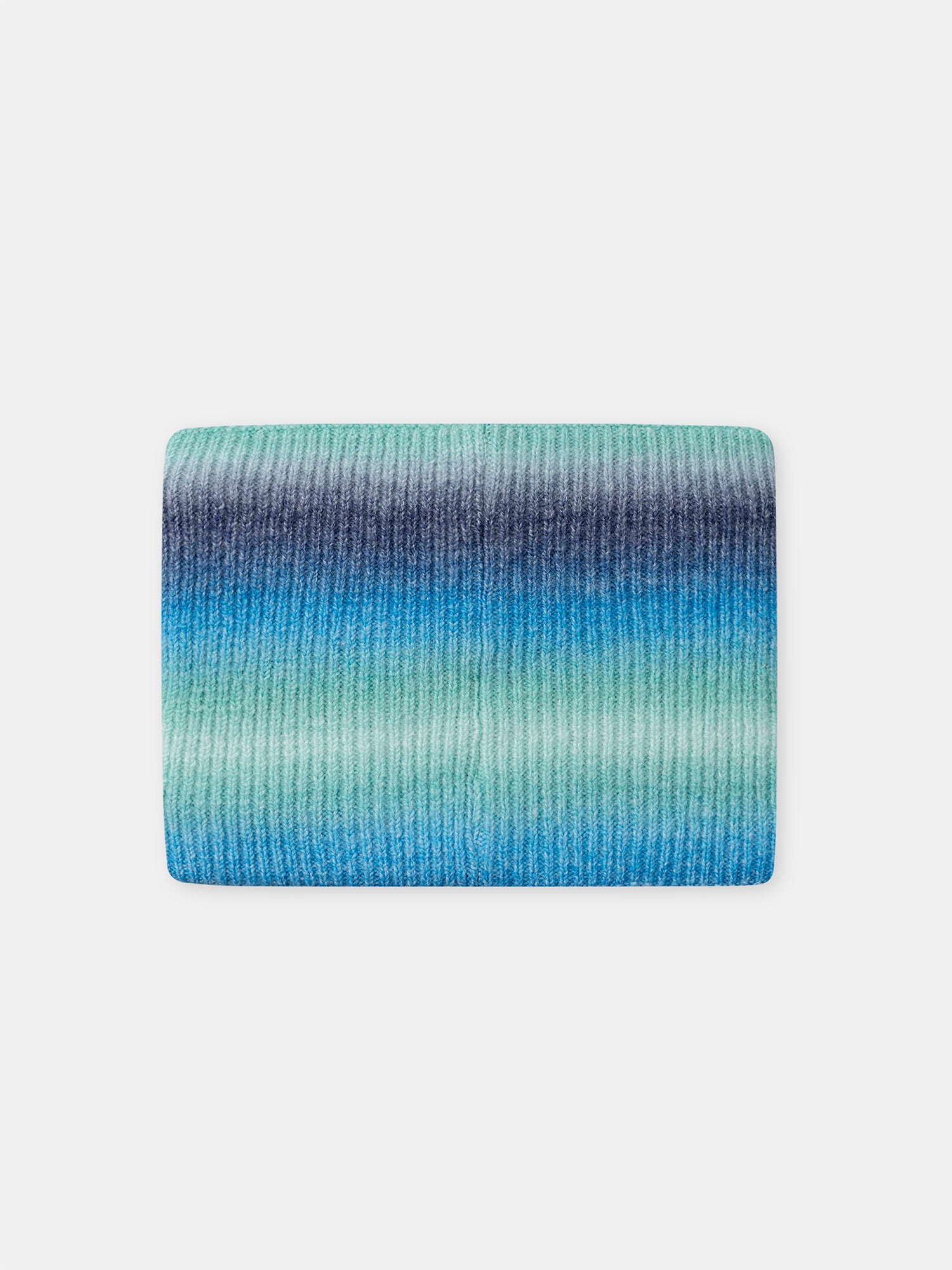 Écharpe tie and dye en maille Garçon