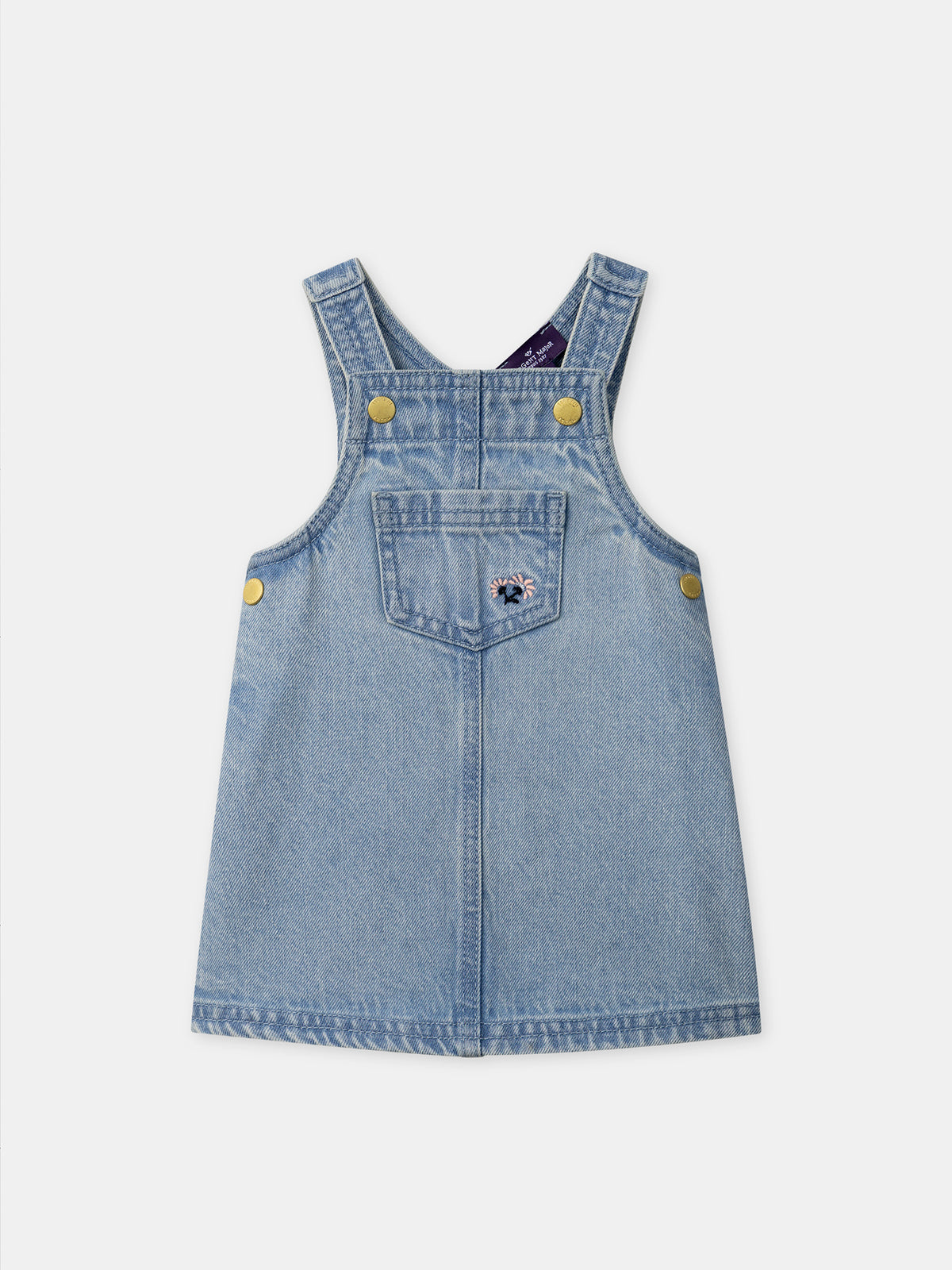 Tenue Bébé Fille : Rêverie en Denim - 4