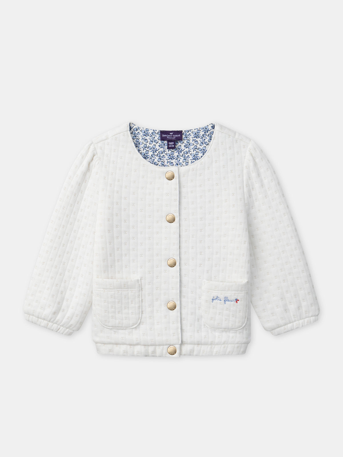 Tenue Bébé Fille : Fleurs de Coton - 5
