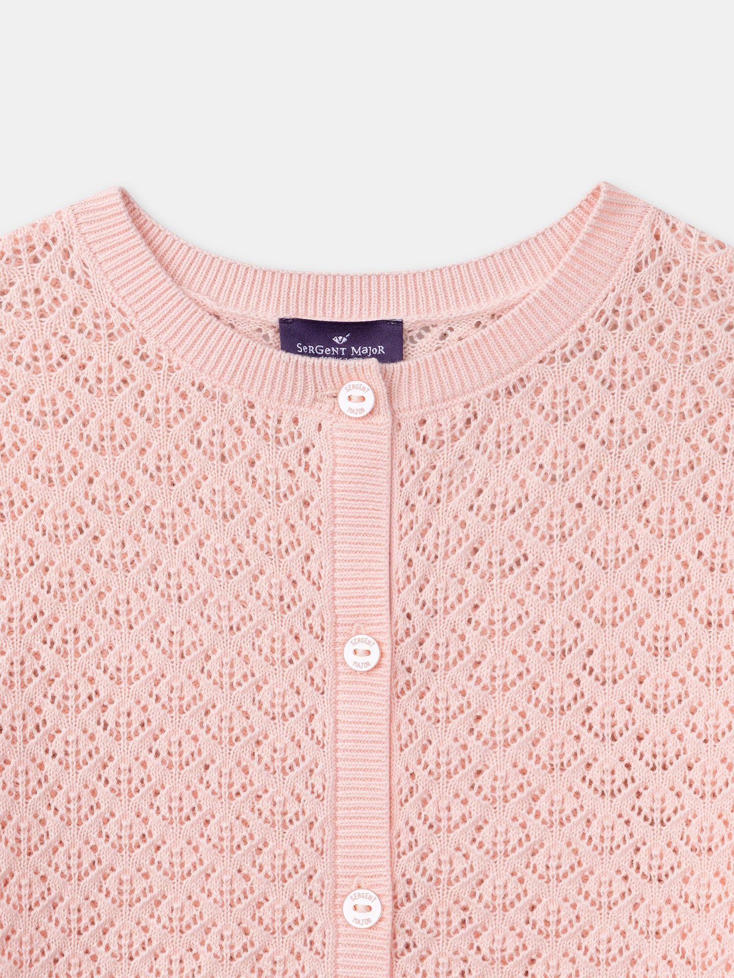 Gilet rose Fille