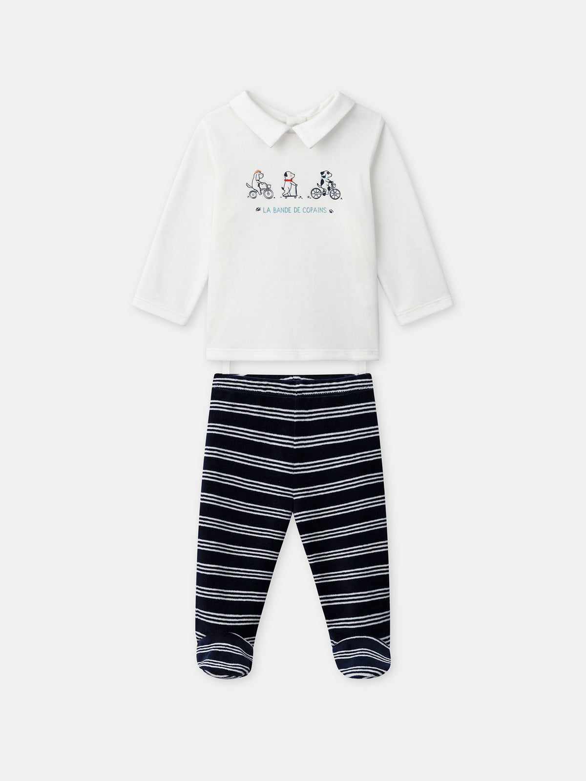 Body bébé à manches longues avec motif pour la première Saint-Valentin Body bébé à manches longues avec motif pour la première Saint-Valentin