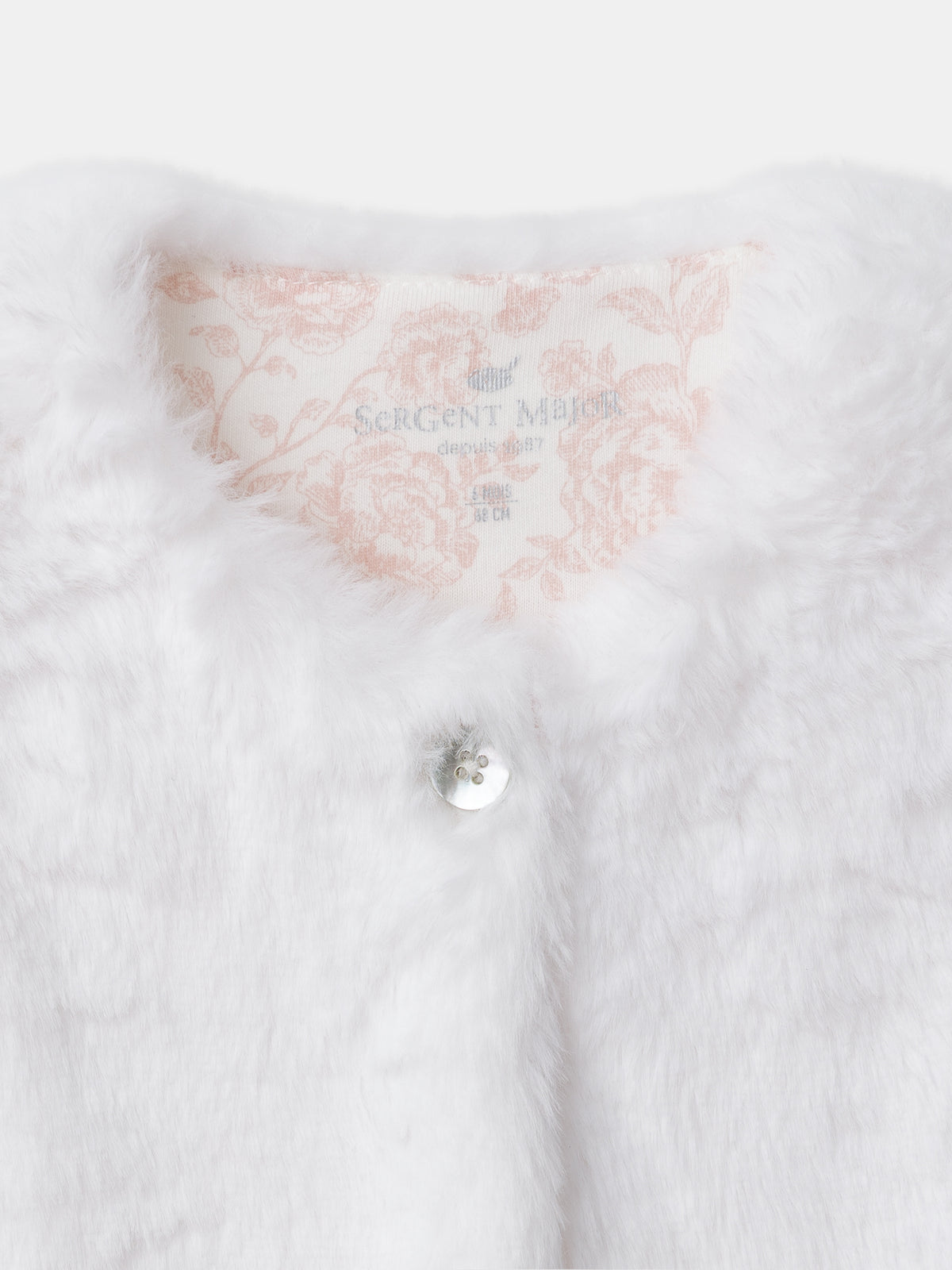 Ensemble robe + gilet + collants Naissance Fille