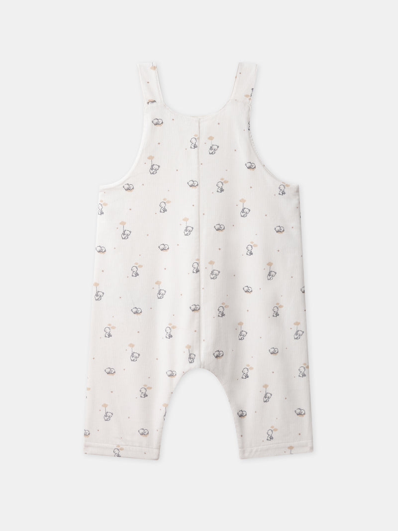 Ensemble salopette + body + chaussettes Naissance Garçon