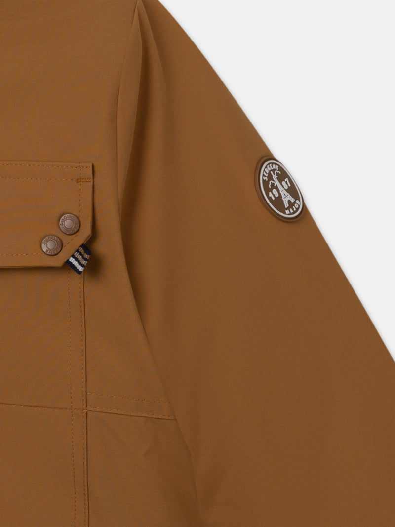 Parka 3 en 1 marron Garçon