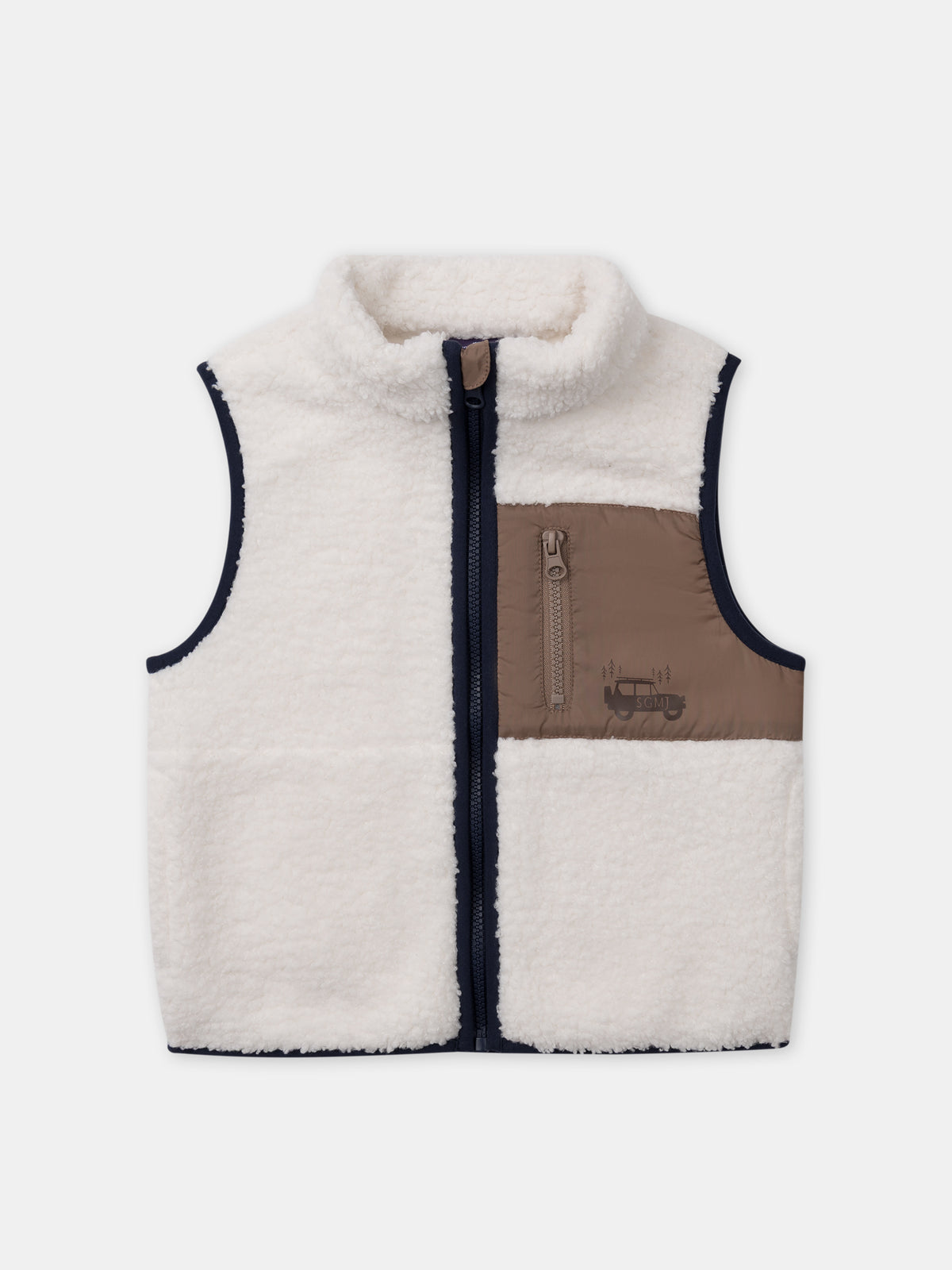 Parka 3 en 1 bleu marine Garçon