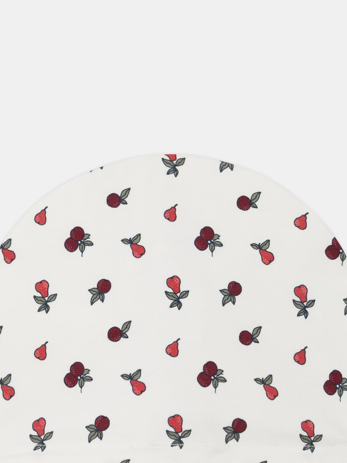 Bonnet turban à noeud imprimé baies et poires Bébé Fille