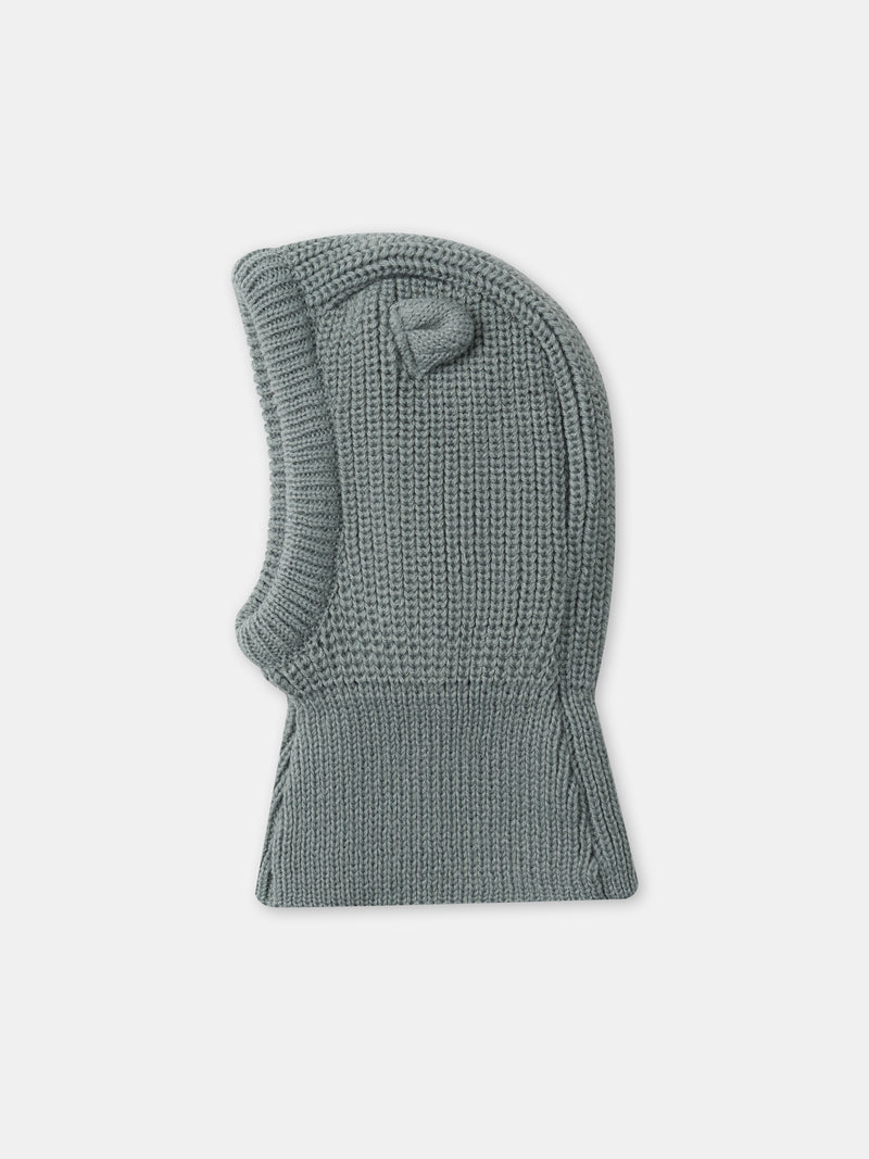 Cagoule vert à oreilles 3D Bébé Fille