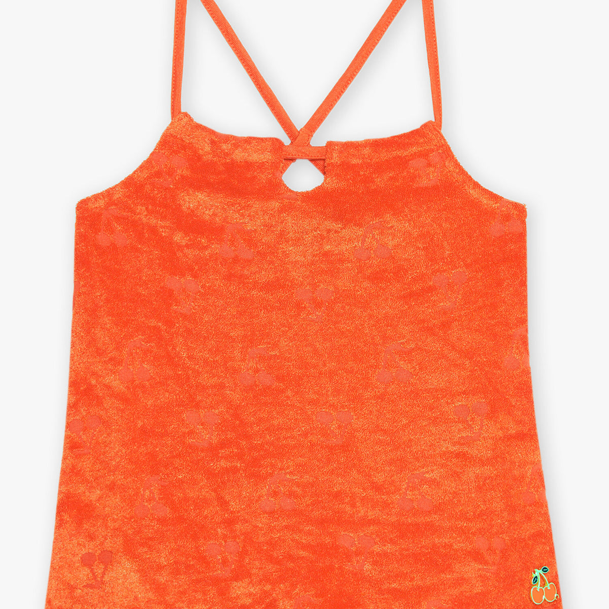 Débardeur Rayé Orange Et Bleu Philosophy Junior Taille S - 66% Rayon, 34% Polyester, Neuf Avec étiquette
