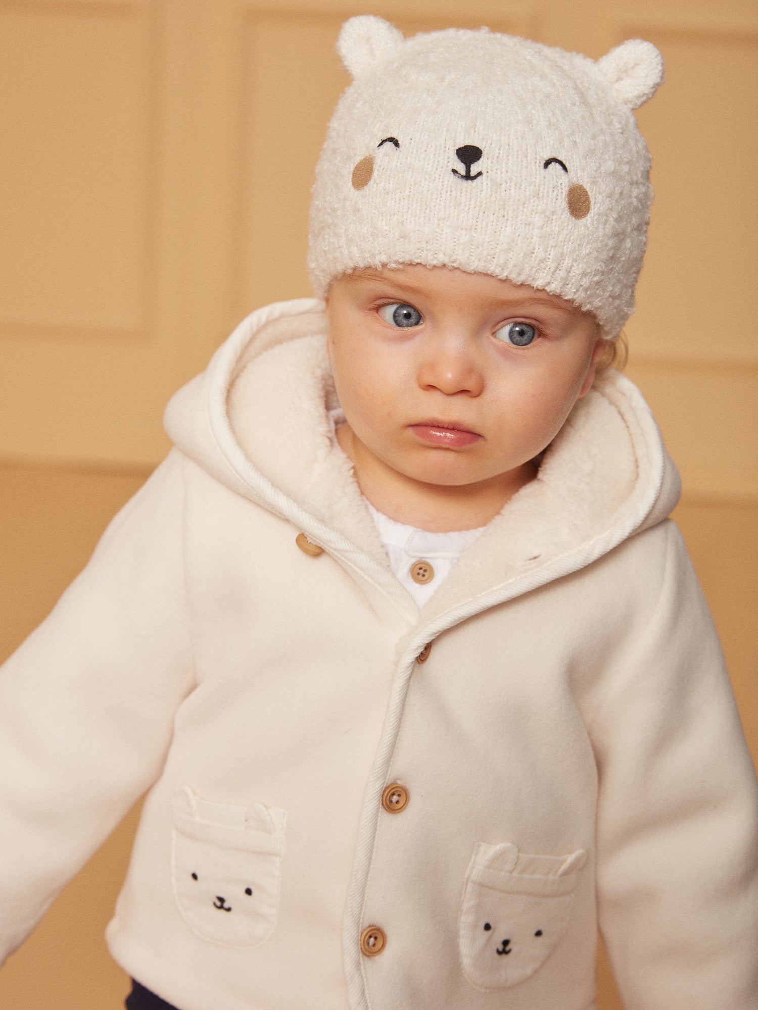 Veste Polaire Légère Pour Bébé Et Tout-petit - Tissu Polyester Doux, Fermeture éclair, Motifs Animaux - Pour Garçons Et Filles 1-8 Ans - 9
