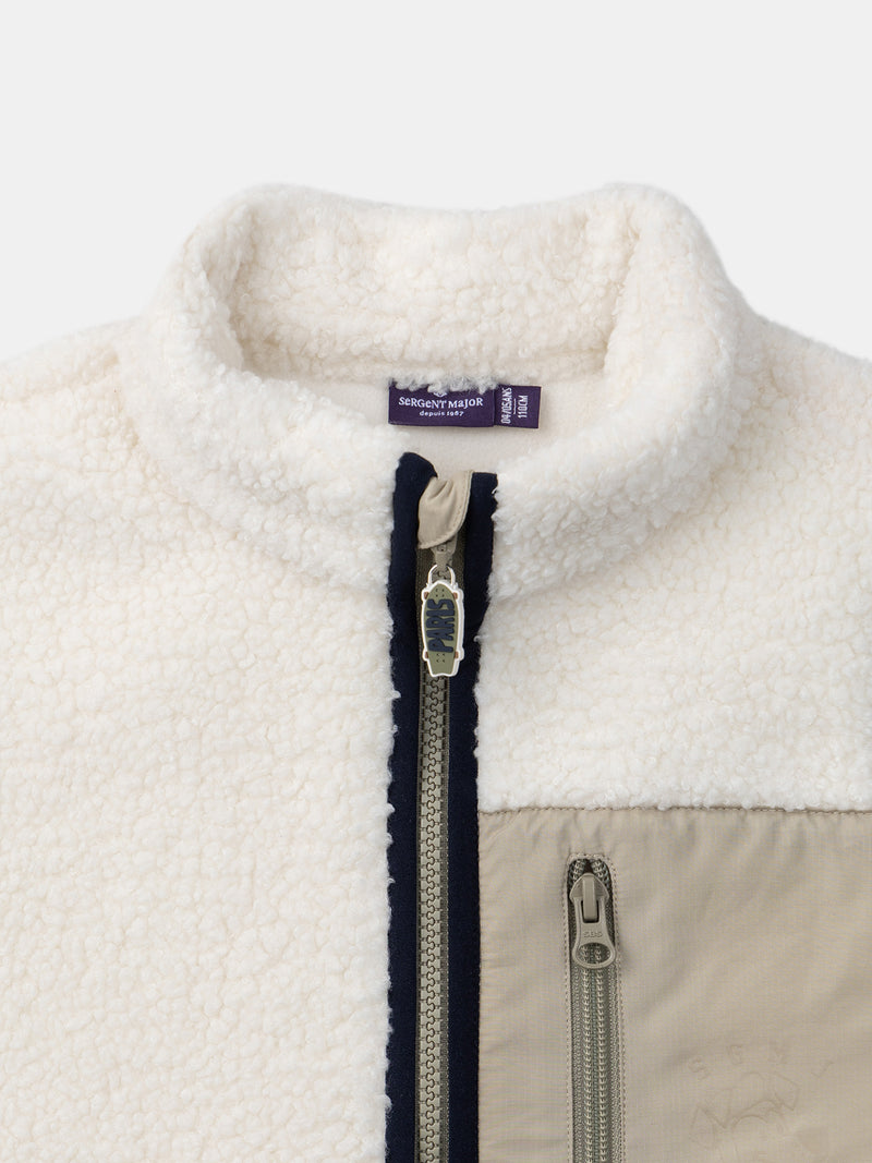 Gilet en moumoute