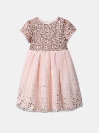 Robe en tulle et sequins