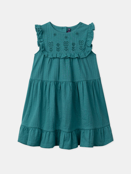 Robe Bébé à Volants Une épaule, Taille S, Rose - Neuf Avec étiquettes, Longueur Genou, Occasion Casual