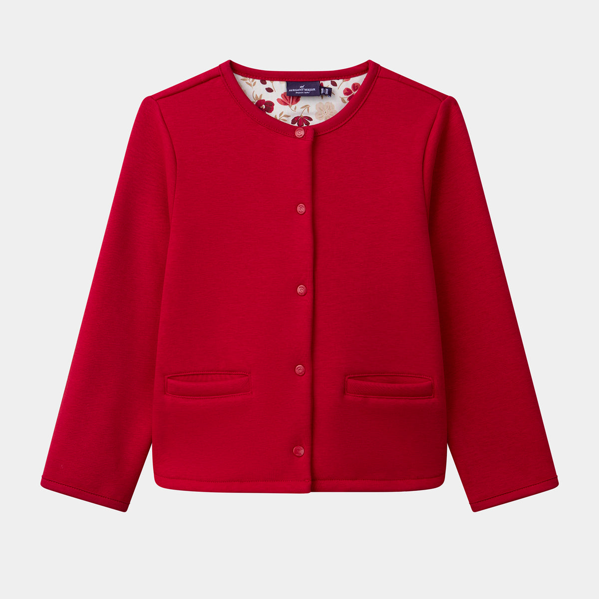 Cardigan Pull à Capuche Gap Rouge Pour Fille - Taille L (10 Ans), Occasion Très Bon état