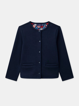 Cardigan Lucy en coton épais-Rayé bl marine doux et rouge | Boden FR Cardigan Lucy en coton épais-Rayé bl marine doux et rouge | Boden FR