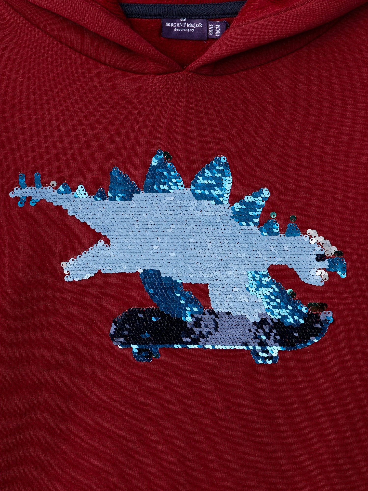 Pilipulu - Sweat à Capuche Garçon Motif Dinosaure - Taille 3 à 8 Ans, 100% Coton Doux - Idéal Pour Le Sport, L'école, Les Loisirs - Coupe Décontractée, Lavage Machine - 9