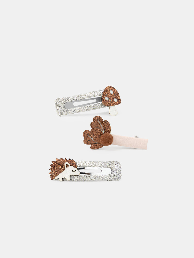Lot de 3 barrettes pailletés Fille