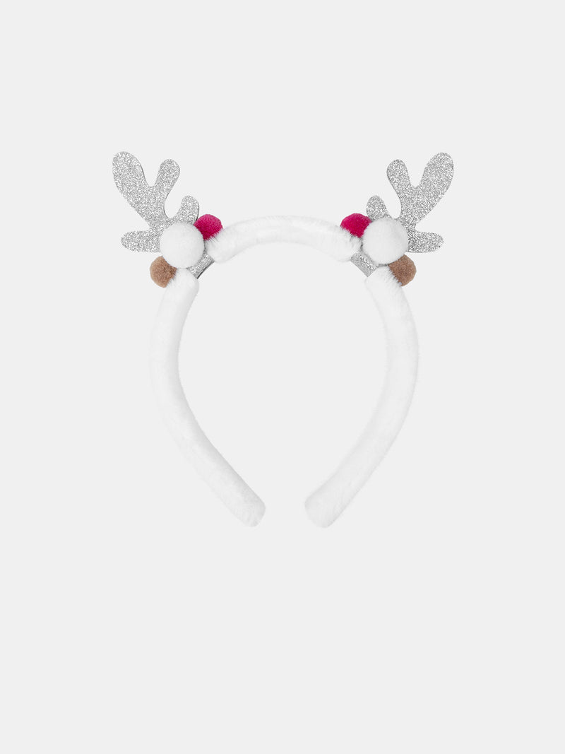 Serre-tête blanc cerf Fille