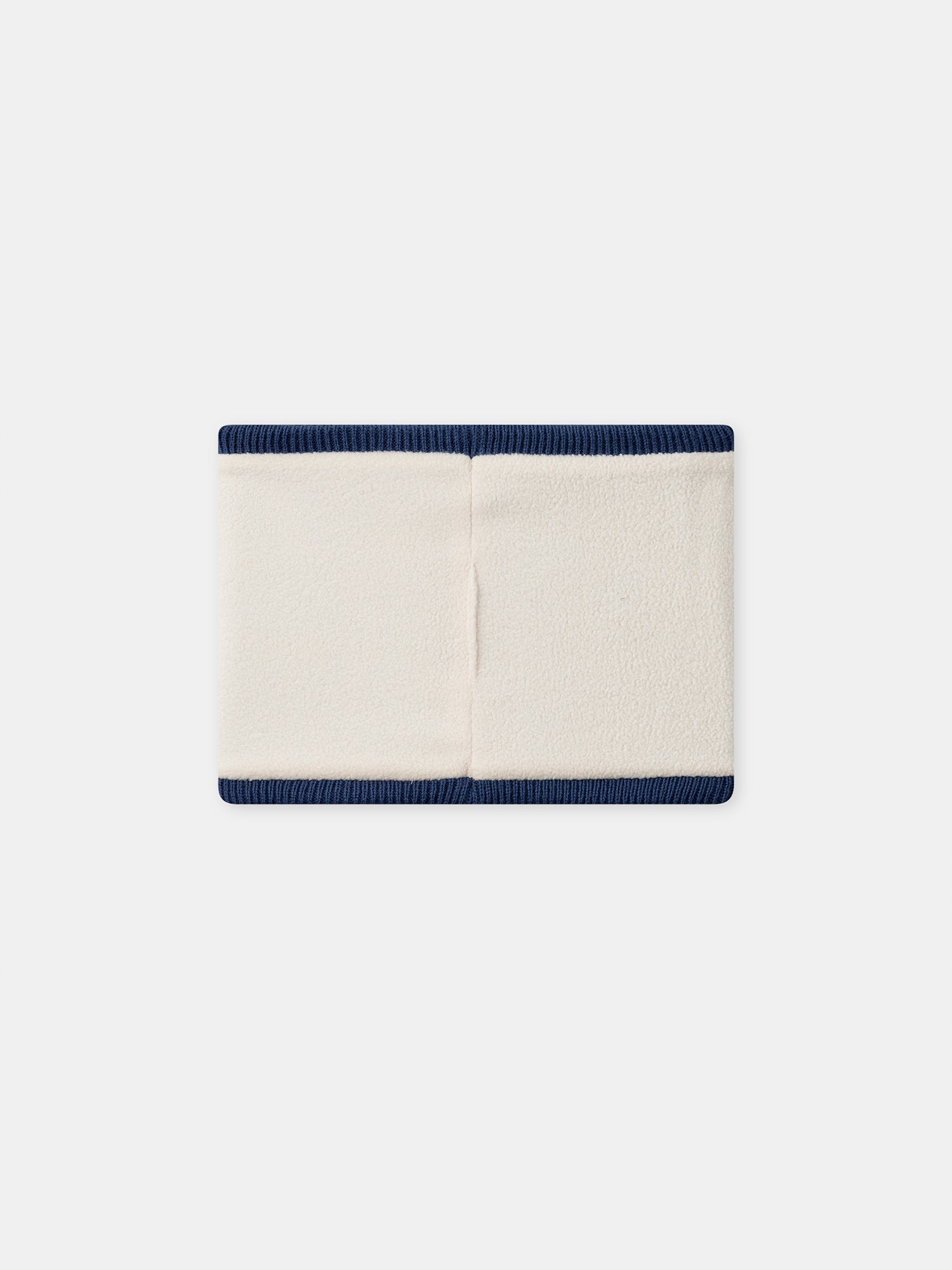 Écharpe beige à motif fleurs Fille