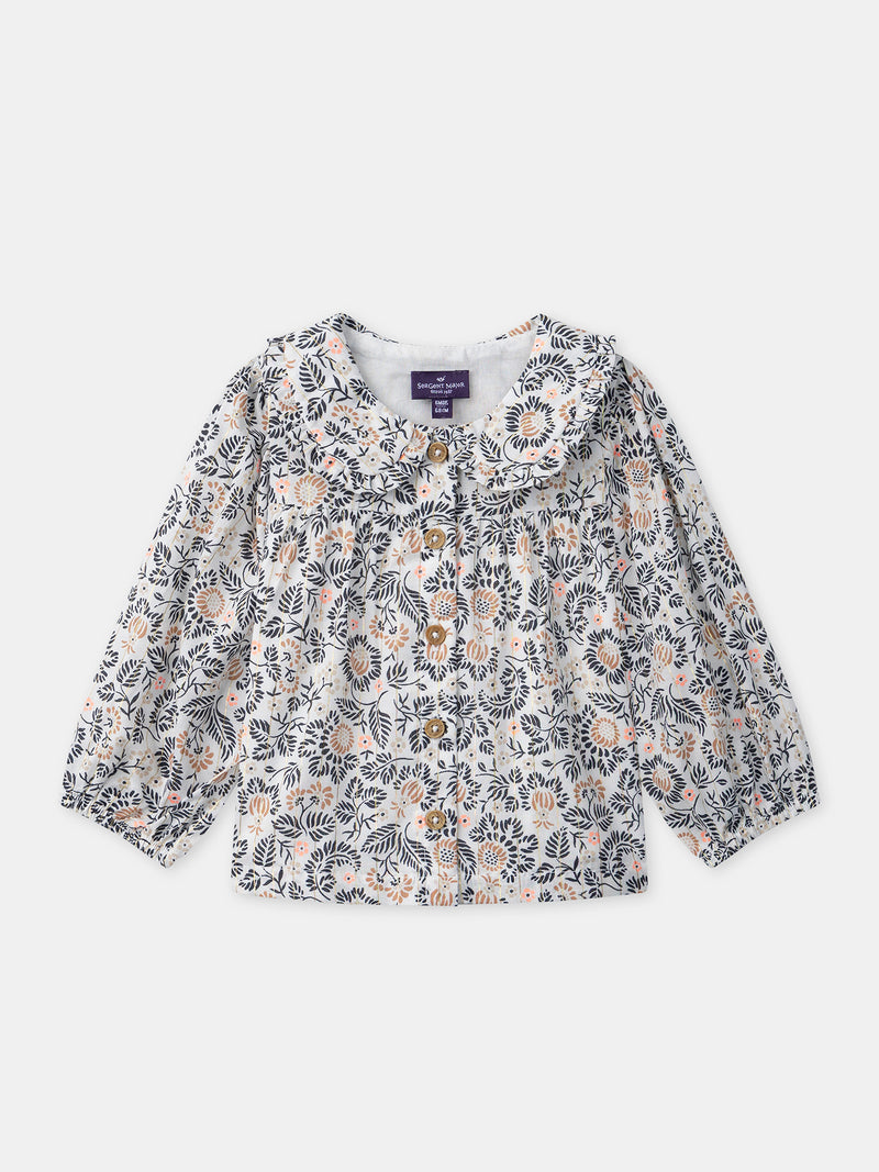 Tenue Bébé Fille : Fleurs & Cannelle - 2