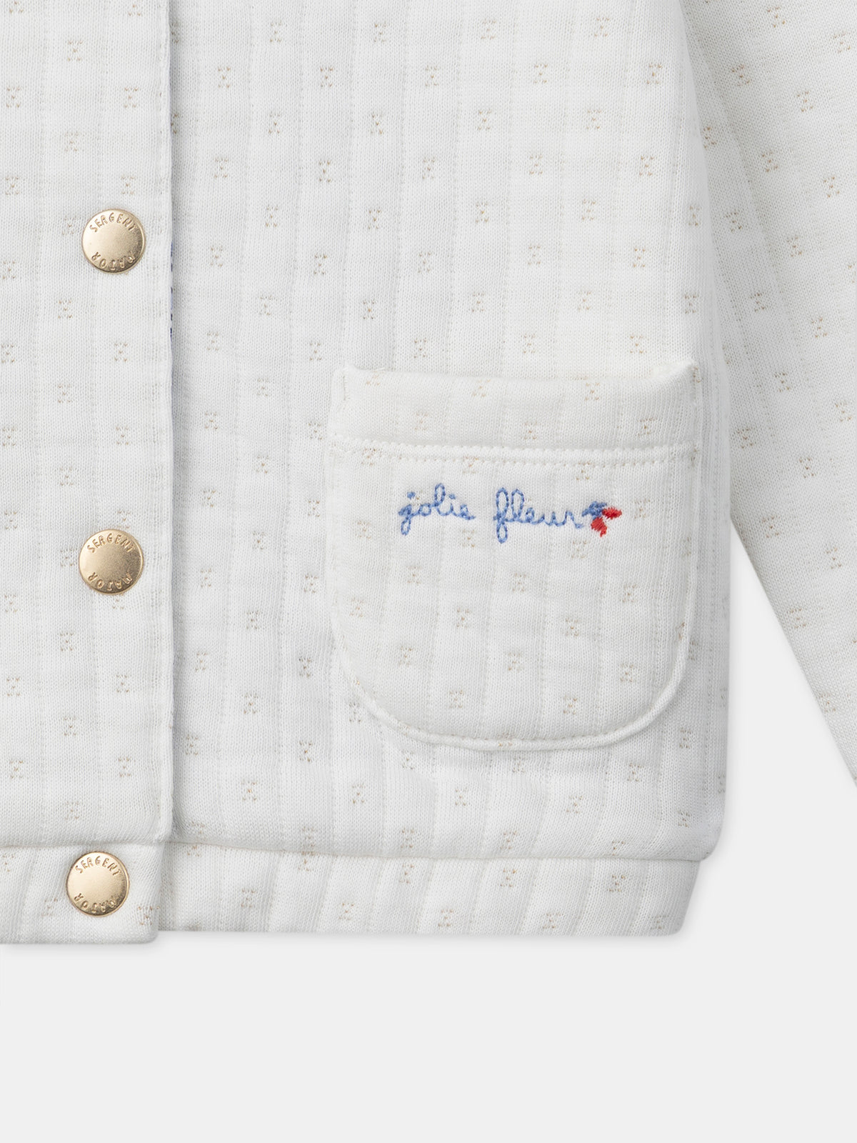 Tenue Bébé Fille : Fleurs de Coton - 7