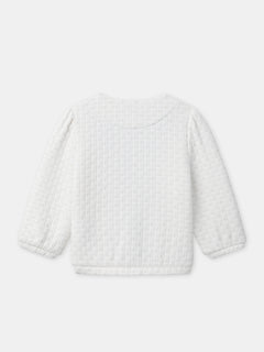Tenue Bébé Fille : Fleurs de Coton - 6