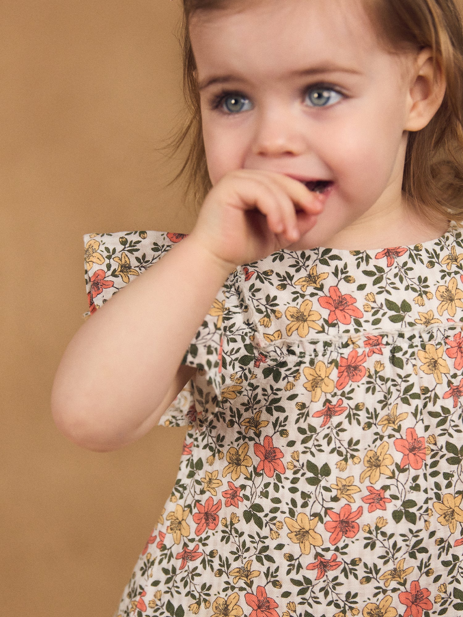 Robe + bloomer imprimé fleuri Bébé Fille