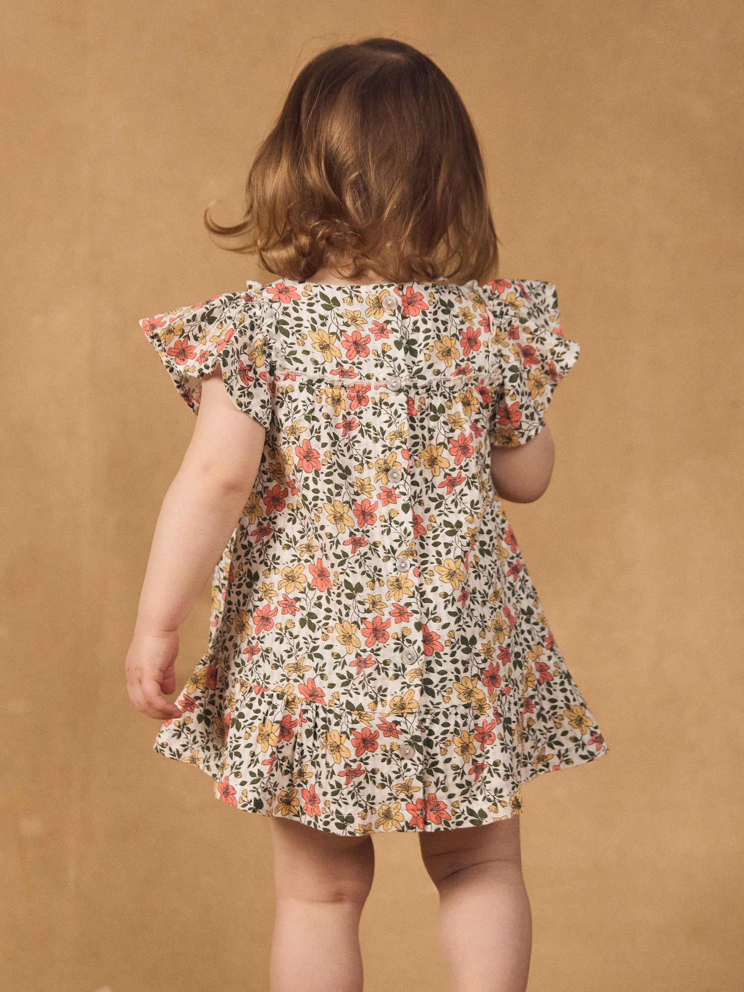 Robe + bloomer imprimé fleuri Bébé Fille