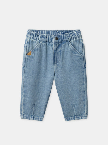 Pantalon Jean Cargo DPAM Pour Bébé 18 Mois - Occasion En Très Bon état - Bleu