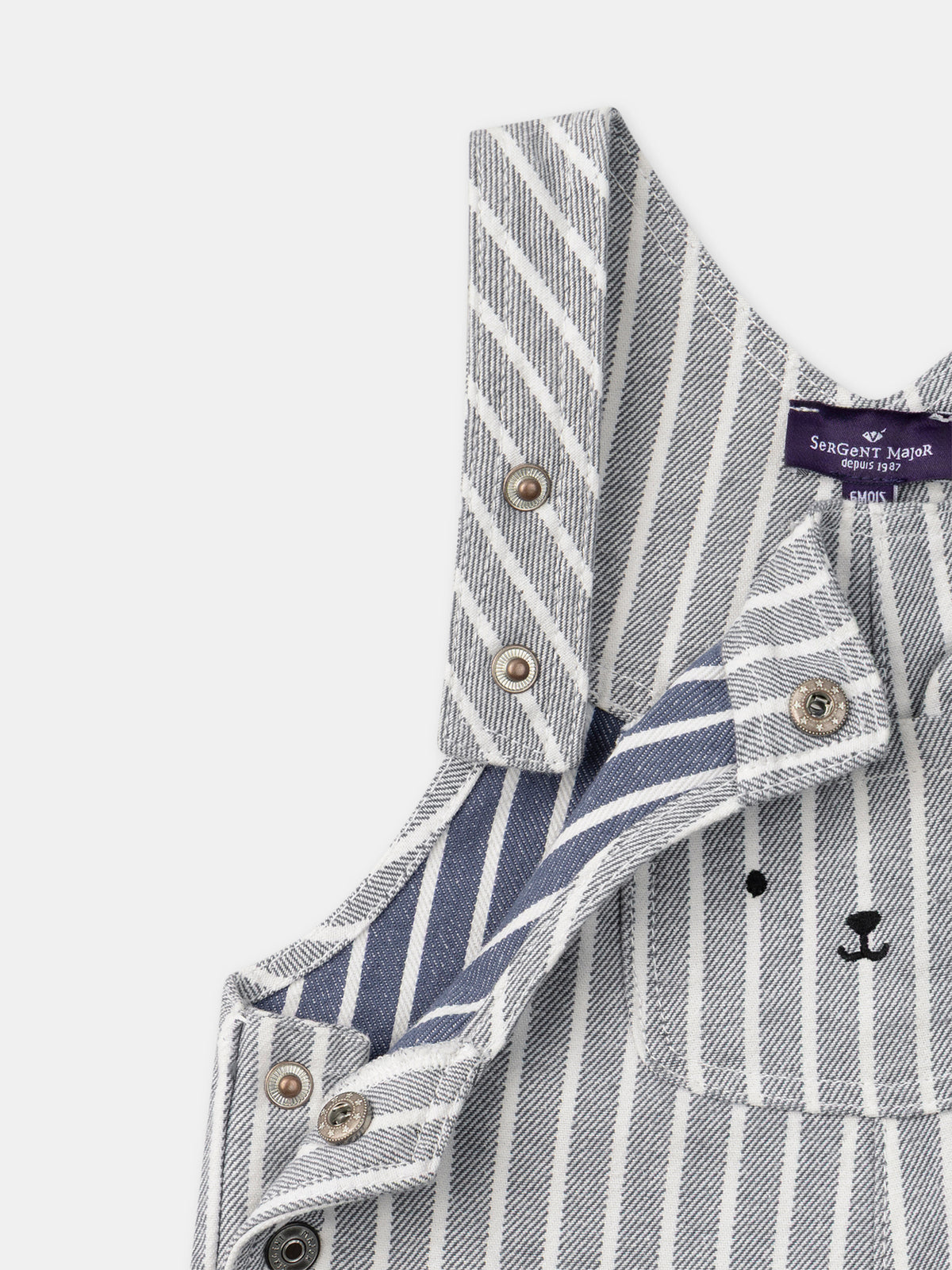 Tenue Bébé Garçon : Rayures & Tendresse - 5