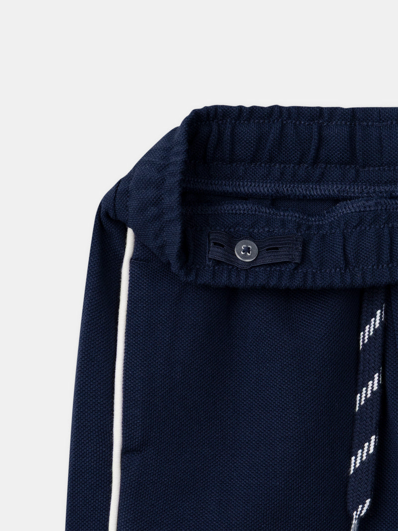 Bermuda bleu marine Garçon