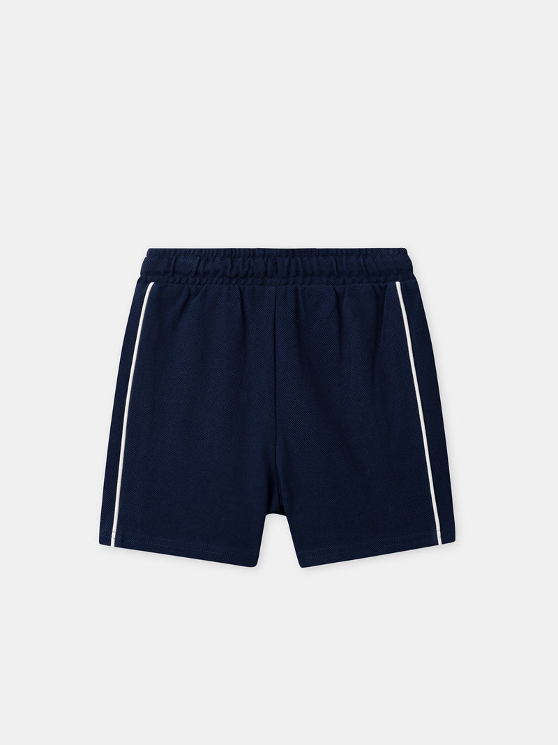 Bermuda bleu marine Garçon