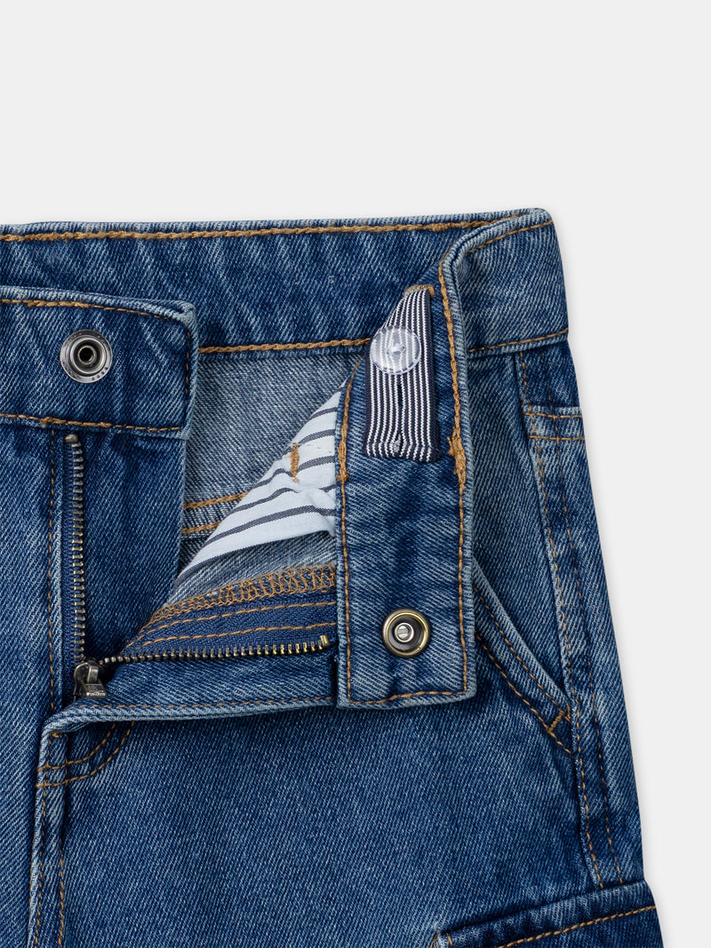 Bermuda en jean Garçon