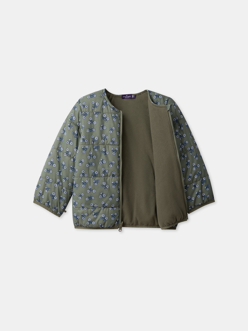 Parka 3 en 1 kaki Bébé Fille