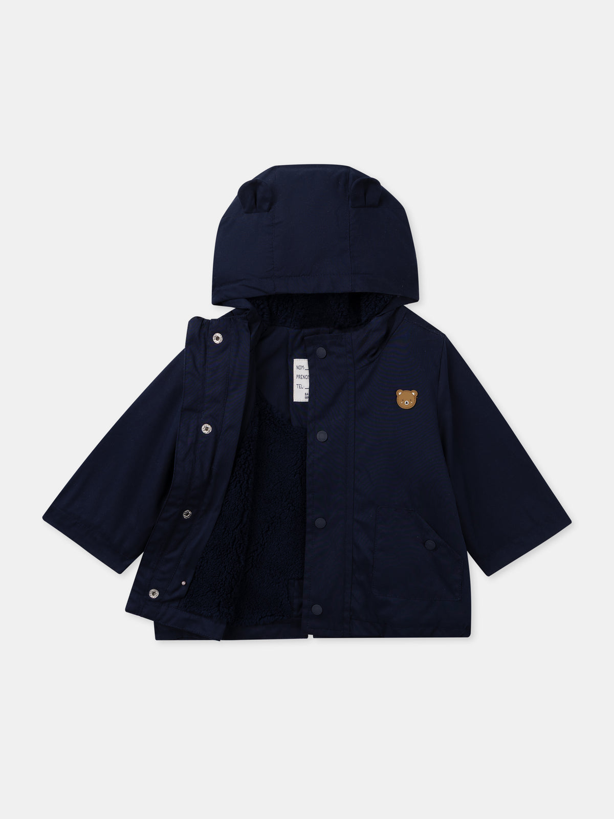 Parka 3 en 1 bleu marine Bébé Garçon
