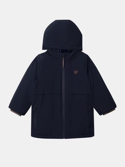 Parka 3 en 1 bleu marine Garçon