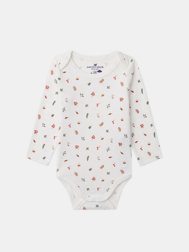 Lot de 3 bodies à manches longues Bébé Fille