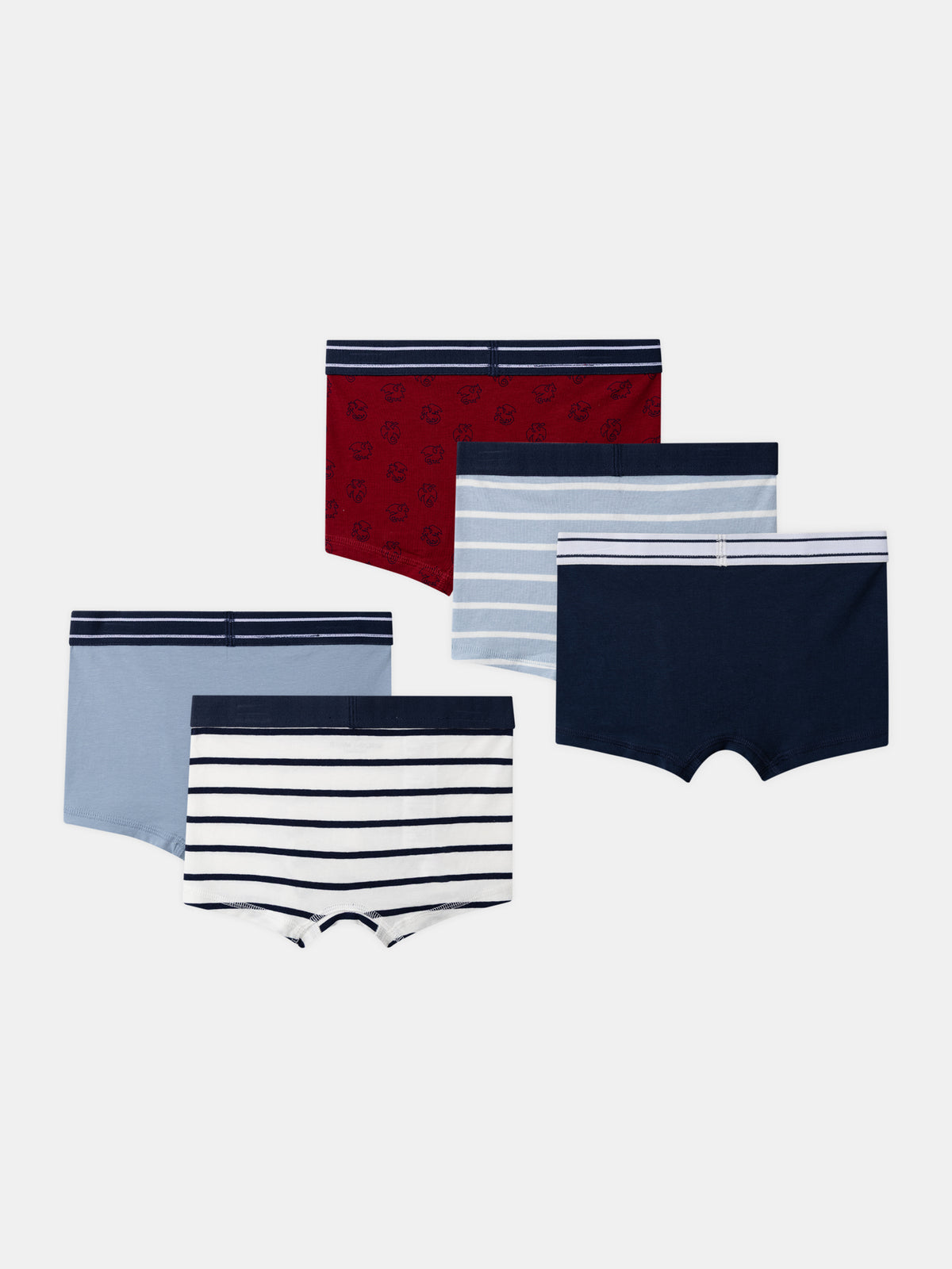 Lot 5 boxer Garçon