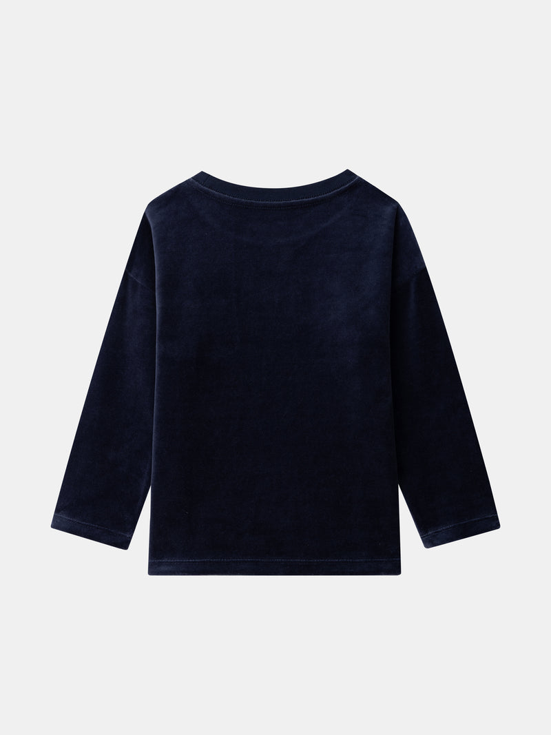 Pyjama bleu marine morse Garçon